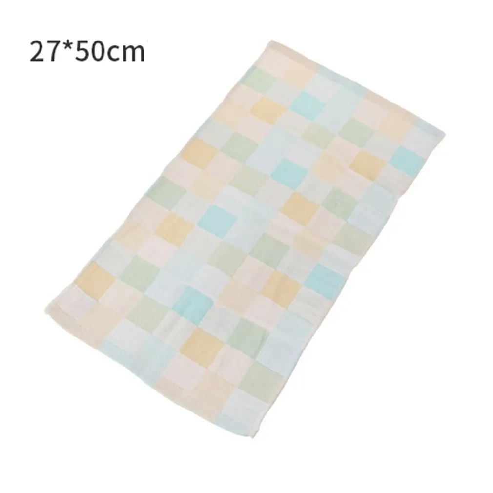 Детское квадратное клетчатое полотенце для домашнего применения удобное и