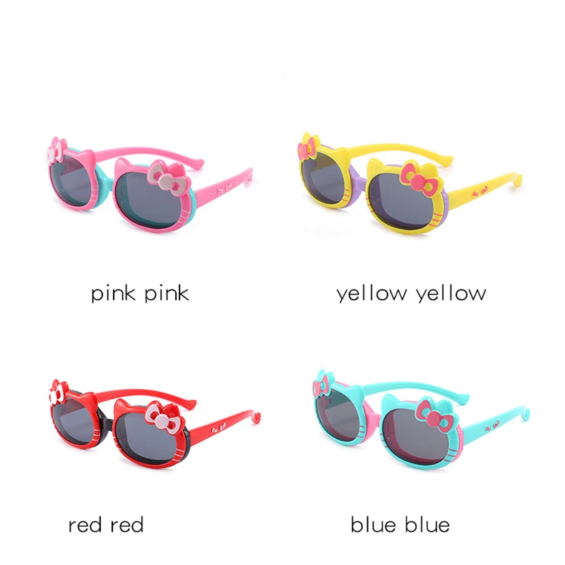 

Силиконовые очки Kawaii для девочек 2021 солнцезащитные очки для мальчиков велосипедные очки для велоспорта Аксессуары очки для рыбалки поляри...