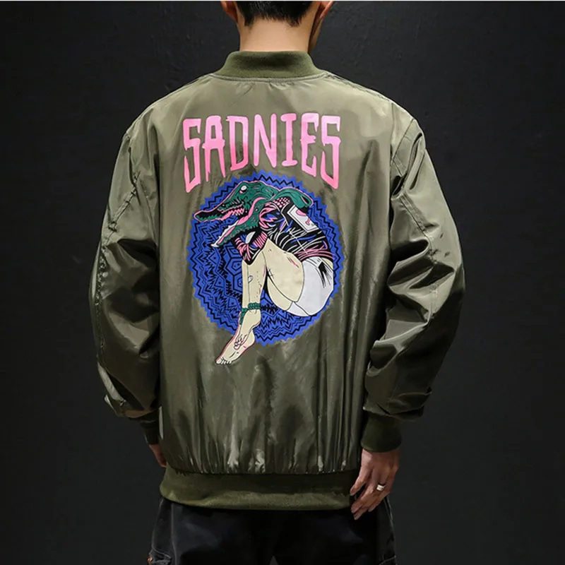 Сезон весна осень Новинка Куртки бомберы для мужчин женщин влюбленных пар С