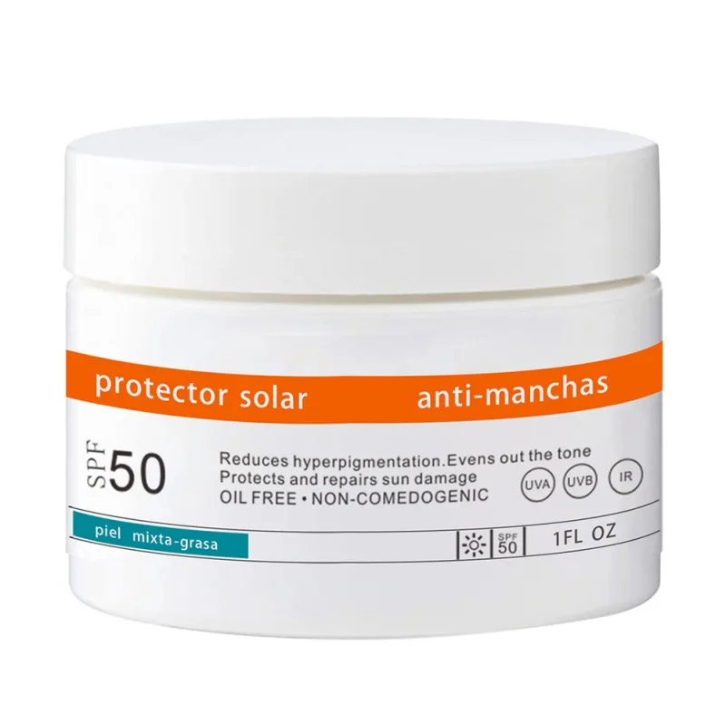 Protector Solar SPF50 para el cuerpo y la cara, crema Solar para el cuerpo, bloque Solar, blanqueamiento, Control de aceite, cuidado de la piel, 30ml