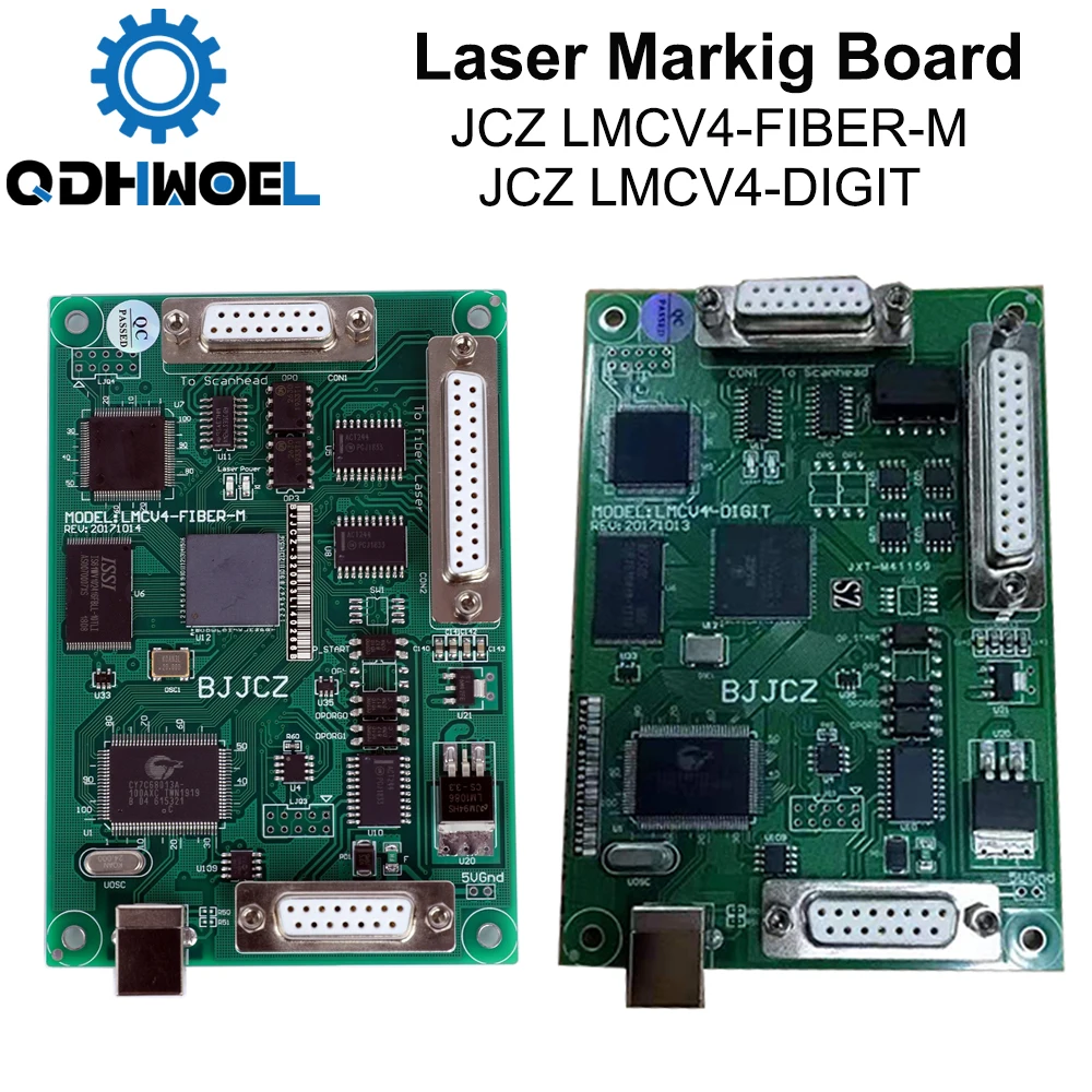 BJJCZ Laser Marking Machine Controller Original Card V4 Ezcard for 1064nm Fiber IPG Raycus MAX | Инструменты