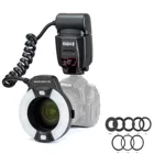 Вспышка Meike MK-14EXT TTL для макросветильник ъемки, уплотнительное кольцо для Nikon D5100 D5200 D3200 D3100 D800 D90 D750 D600 D700 D5600 DSLR