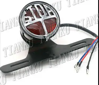 Кронштейн для номерного знака со светодиодной подсветкой Yamaha VStar 400 650 1100 1300 Virago Xv