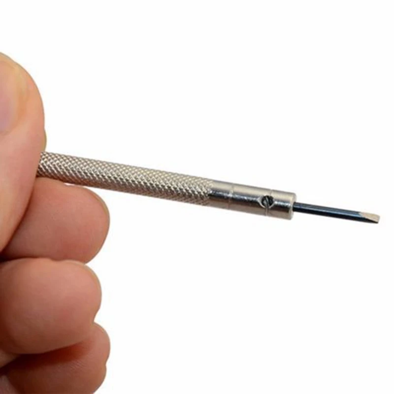 

0.6Mm-2.0Mm 13Pcs New Watchmakers Screwdrivers Set Watch Glasses Flat Blade Assort Slotted Flat Screwdrivers Set, Jewellers Watc