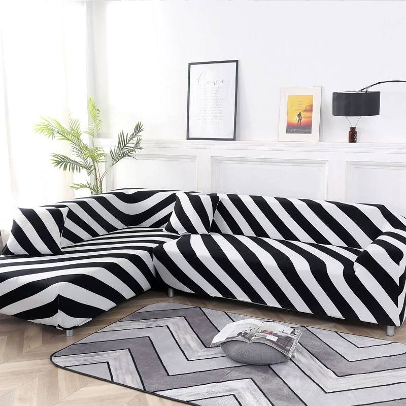 Новый 2 шт. Чехлы для дивана L форма гостиной образный чехол шезлонг угловой диван