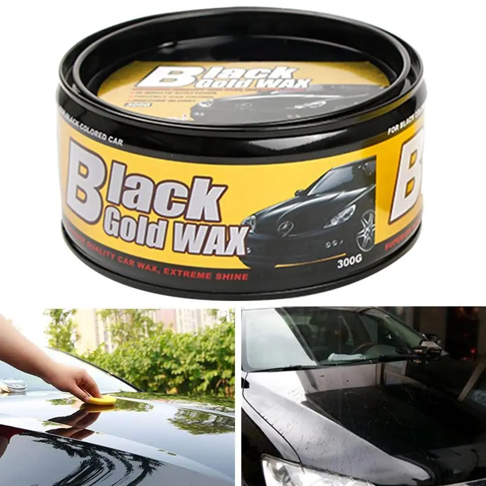 

Original color black gold wax car wax car maintenance repair polishing wax scratch supplies car A9J5