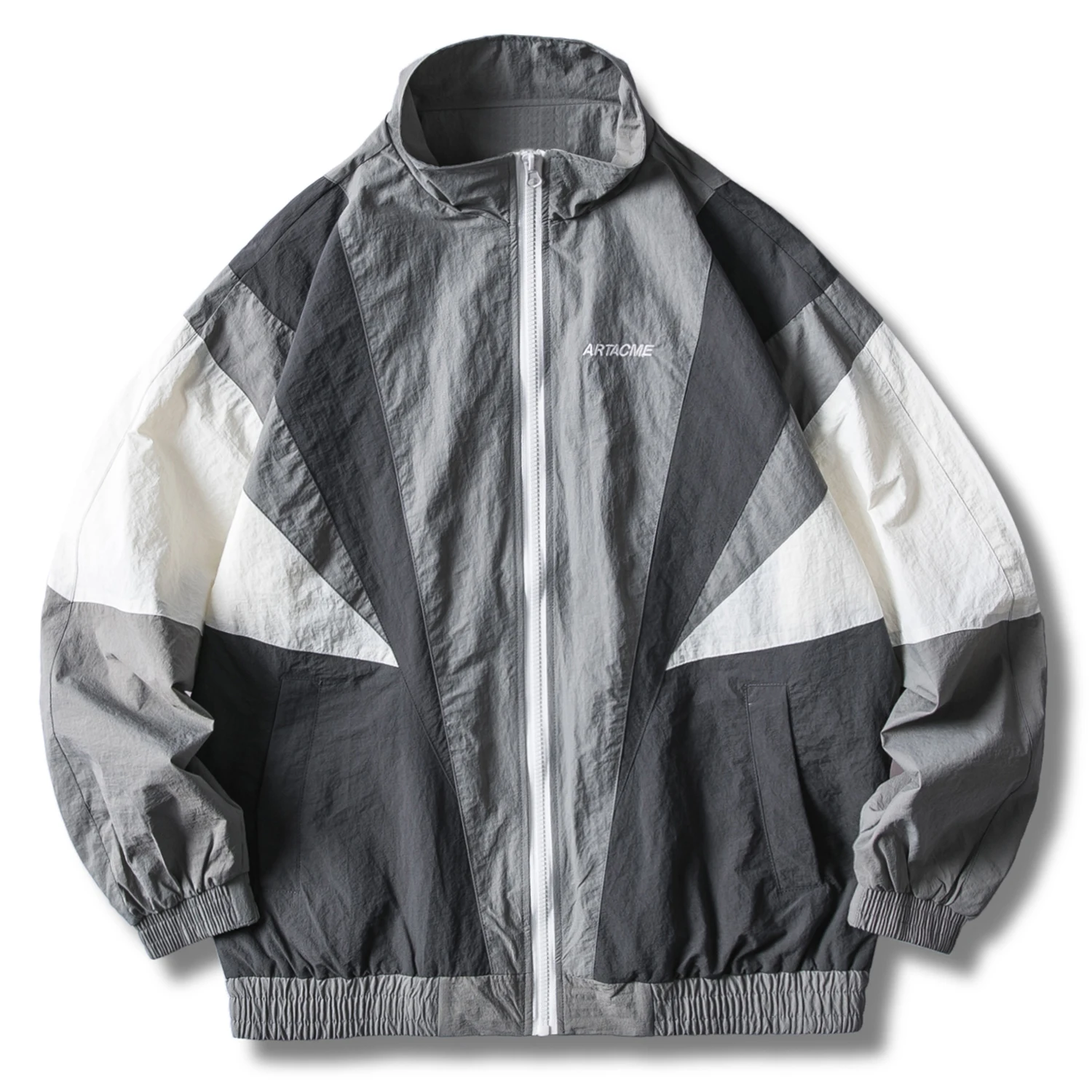 Aelfric Eden цветные часы Лоскутная мужская куртка-стойка 2019 осень зима модная