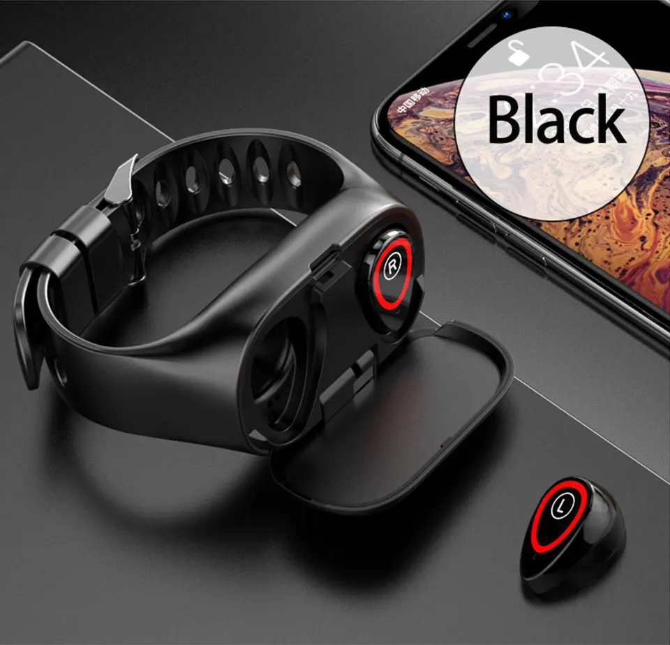 Новейшая bluetooth гарнитура AI smart watc трекер здоровья шагомер фитнес браслет умный