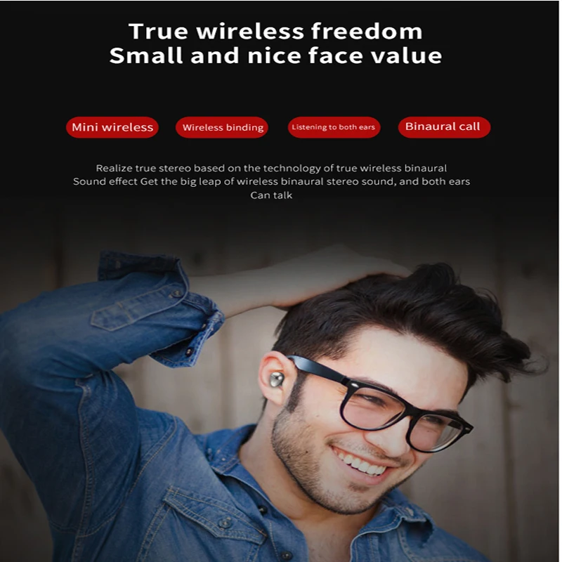 OTTWN T50 беспроводные Bluetooth наушники с сенсорным Bluetooth Handsfree control Bass стерео шумоподавлением наушники с шумоподавлением с зарядным устройством