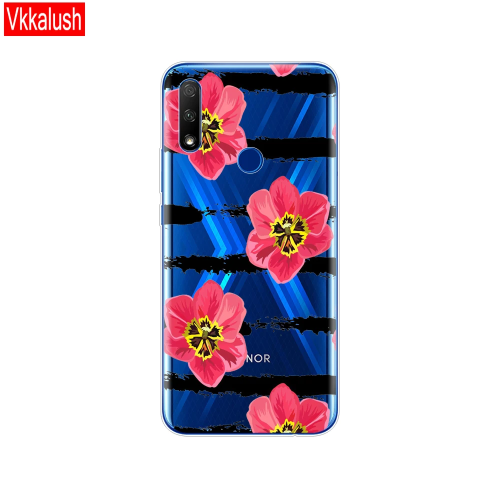 80385 Для Honor 9X Global чехол Honor 9X Premium чехол Силиконовый ТПУ мягкий чехол для телефона для huawei Honor 9X Premium STK-LX1 бампер - Цвет: 80385