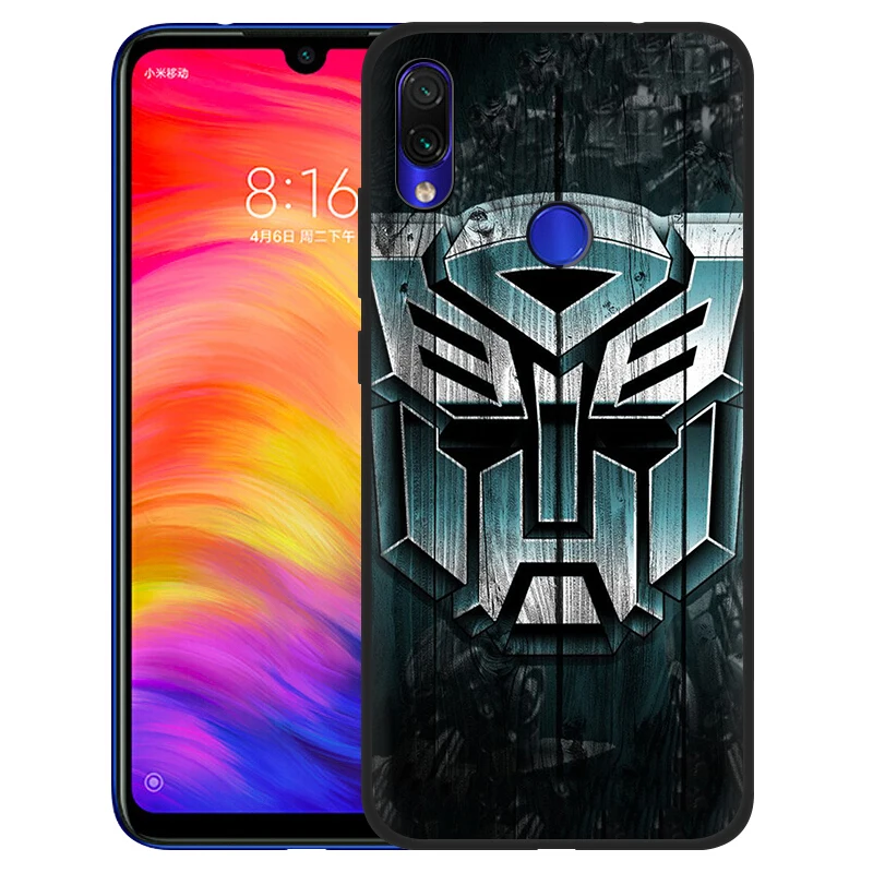B12 EWAU Трансформеры Темный Луны силиконовый чехол для телефона для Xiaomi Redmi 4A 4X5 6 7 A Plus K20 Pro S2 GO 8A - Цвет: B12