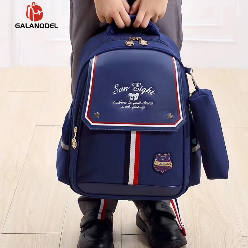 Orthopedic Backpack Primary School Bags for Boys Girls Grade 1-2 Waterproof Backpacks Boy | Багаж и сумки