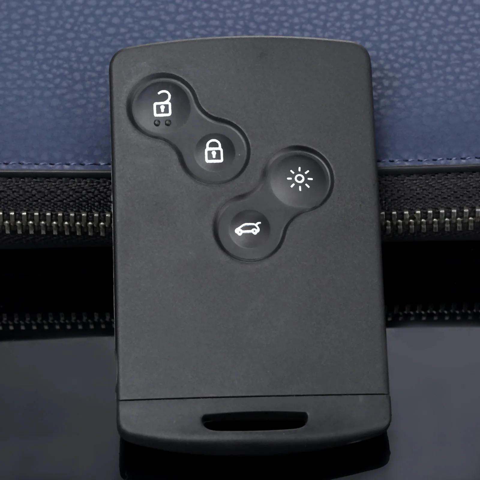 4 кнопки дистанционный смарт ключ для карты Чехол Renault Laguna Koleos кард чехол ключа с