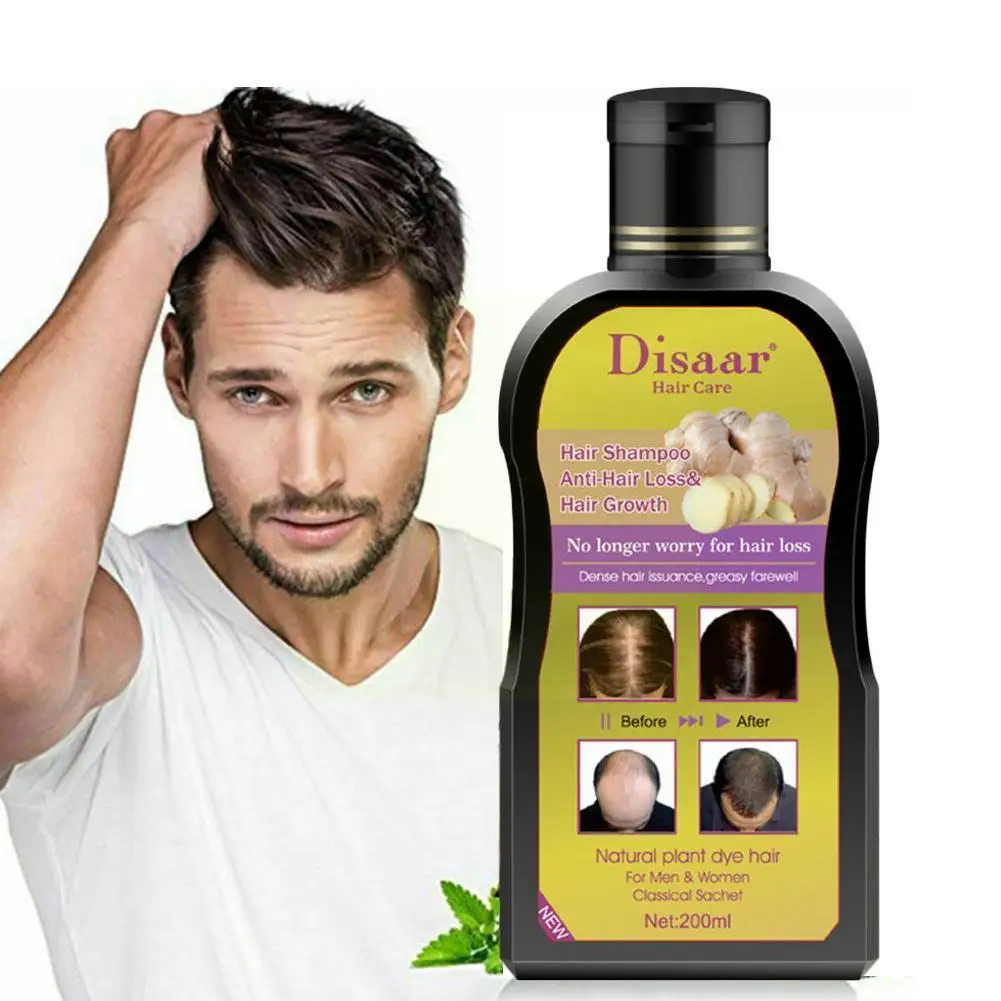 

200ml Disaar Professional Anti-hair Loss Shampoo Preventing Hair Loss Chinese Hair Growth Product Hair Treatment For Men Wo L0x4