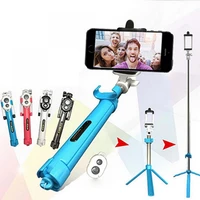 wireless bluetooth selfie stick foldable mini tripod expandable monopod with remote control for iphone ios android