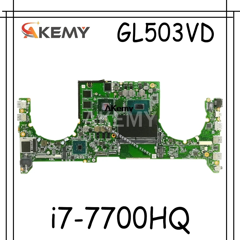 

DABKLAMB8B0 Motherboard For Asus GL503VD GL503V laptop Motherboard Mainboard GTX 1050 4GB i7-7700HQ