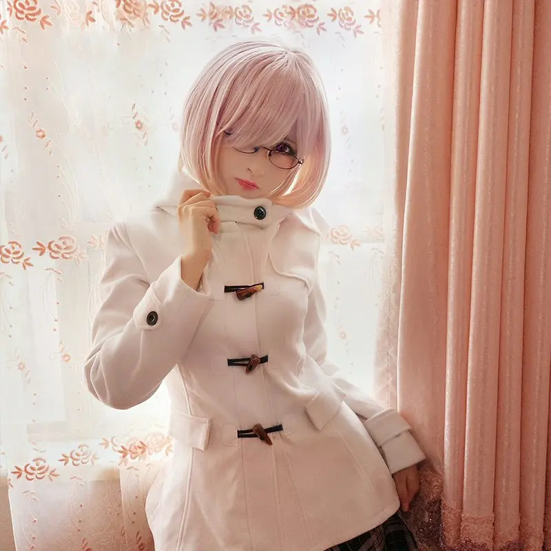 Костюм для косплея из аниме FGO Fate Grand Order костюм Mash Kyrielight Мэтью полный комплект