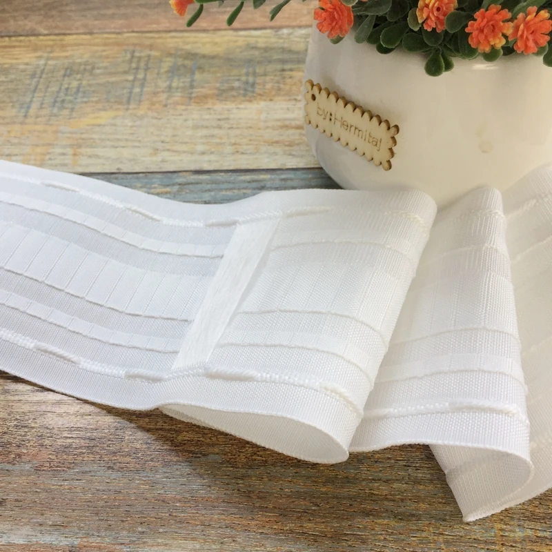 Многофункциональная плиссированная лента CP137H длина 5-30 метров с крючками для