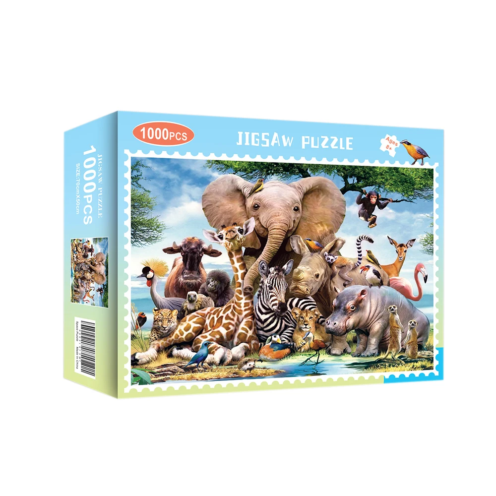 Teacher''s подарок ко Дню 1000 штук Развивающие головоломки игрушки кошки Кофе