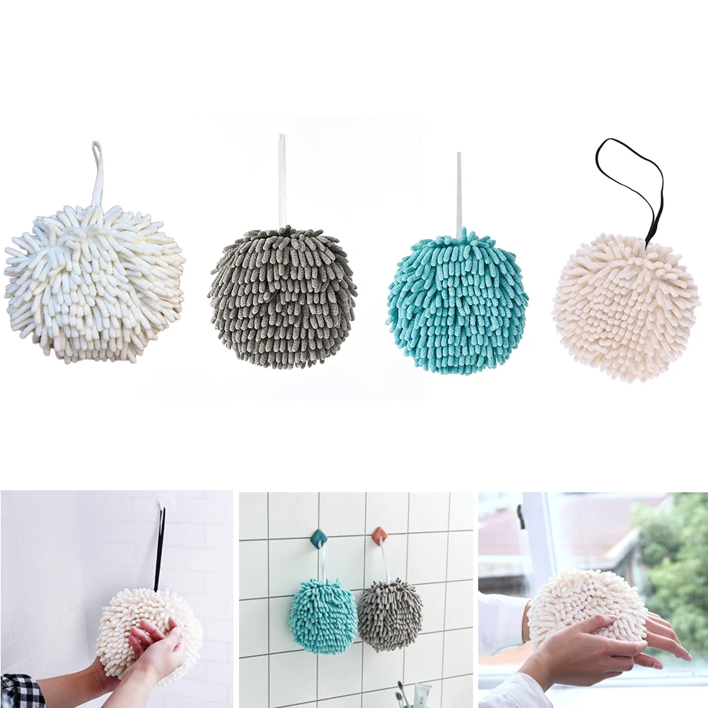 Мягкие абсорбирующие синель ручной Полотенца бальное быстросохнущая банное