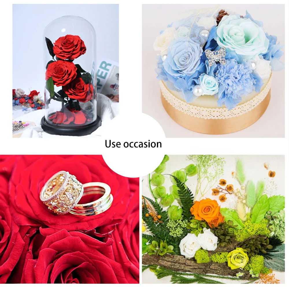 7 см негабаритный бессмертный уровень розы вечная голова цветка натуральные