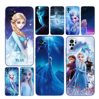 for xiaomi redmi note 4 4x 5a 5 6 7 8t 8 9t 9s 9 10 10s prime pro max soft tpu disney frozen princess transparent phone case