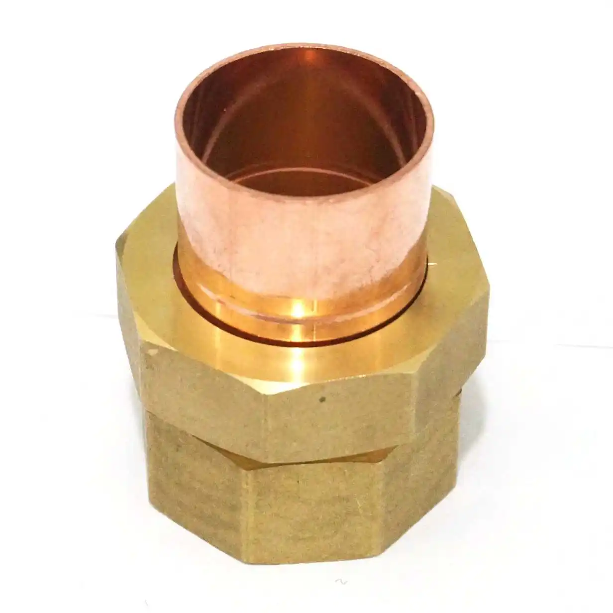 1-1/4 &quotBSP латунная стандартная медная розетка соединительный переходник для труб