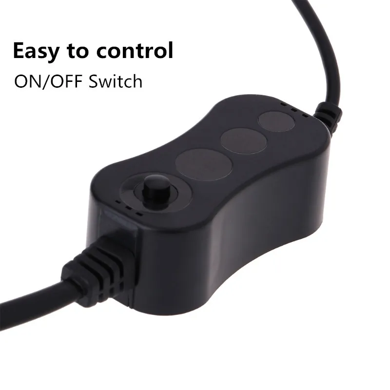 Ультратонкий Светодиодный светильник для аквариума 220 В водонепроницаемая лампа