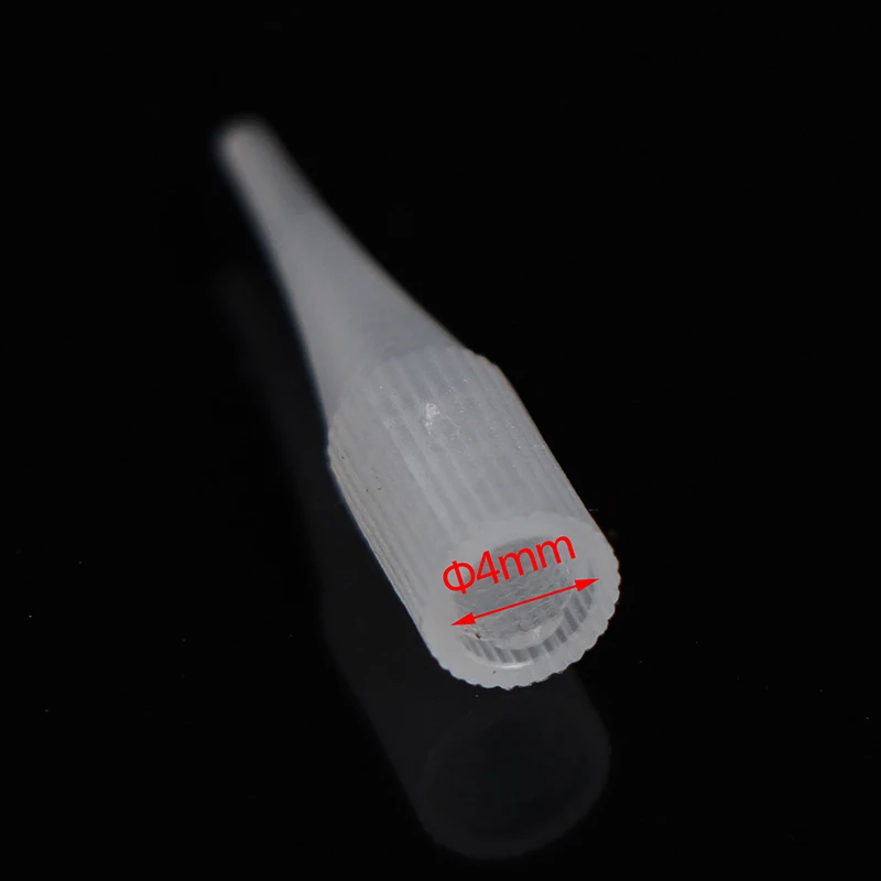 

100Pcs 1RT Needle Caps Eyebrow Tattoo Needle Tips For Permanent Makeup Plastic Tattoo Caps Matched For 1R Needles