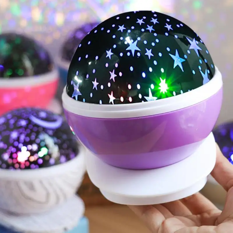 

LED Night Light Projector Star Moon Sky Rotating Sleep Romantic LED USB Projection Lamp For Children Baby Bedroom Gift Dropship