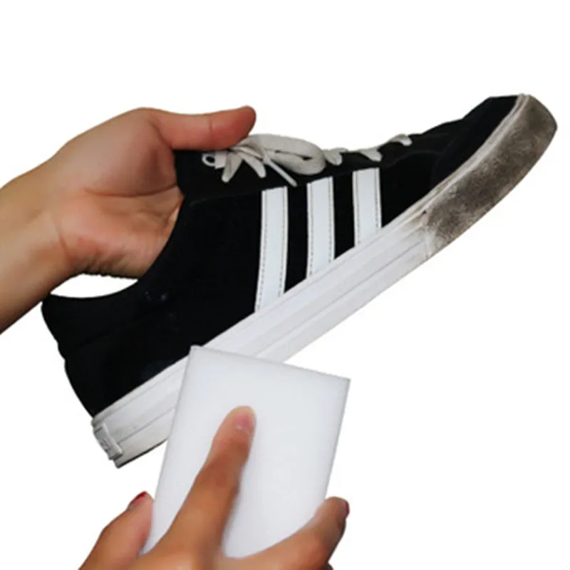 Меламиновая губка 100 шт. 10x6x2 см волшебная Белый ластик Меламиновый очиститель для