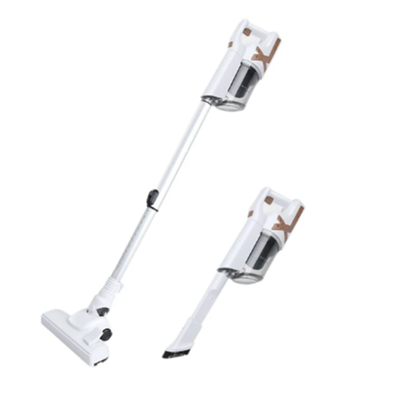 

Nine-Piece Accessories Handheld Cordless Vacuum Cleaner Rechargeable Stick Vacuum Cleaner with HEPA Filter for Home Car