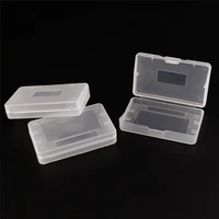 hard clear plastic cases dustproof cover game cartridge card case box for nintendo gameboy gba sp gbp 65x40x8mm