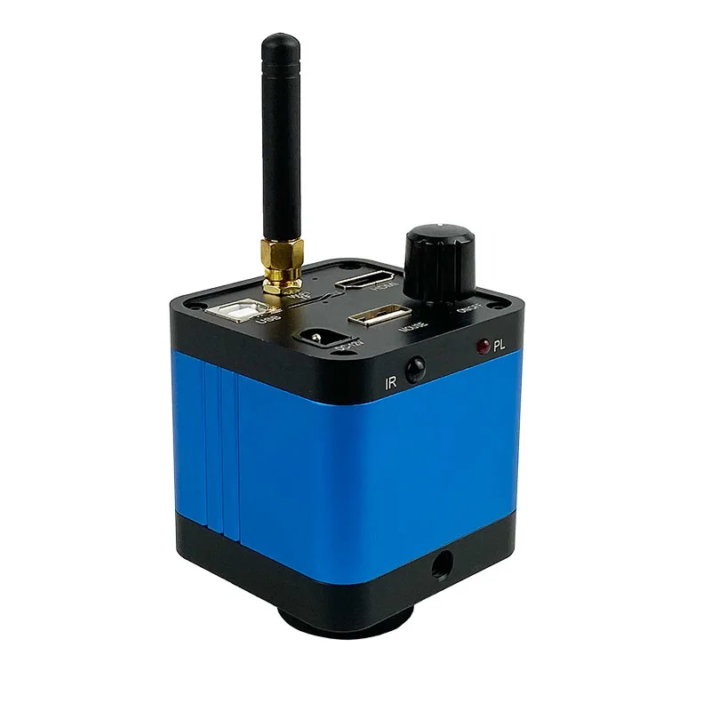 1080P 36MP HDMI USB WIFI промышленный видеомикроскоп камера C-mount TF видеомагнитофон ИК-пульт
