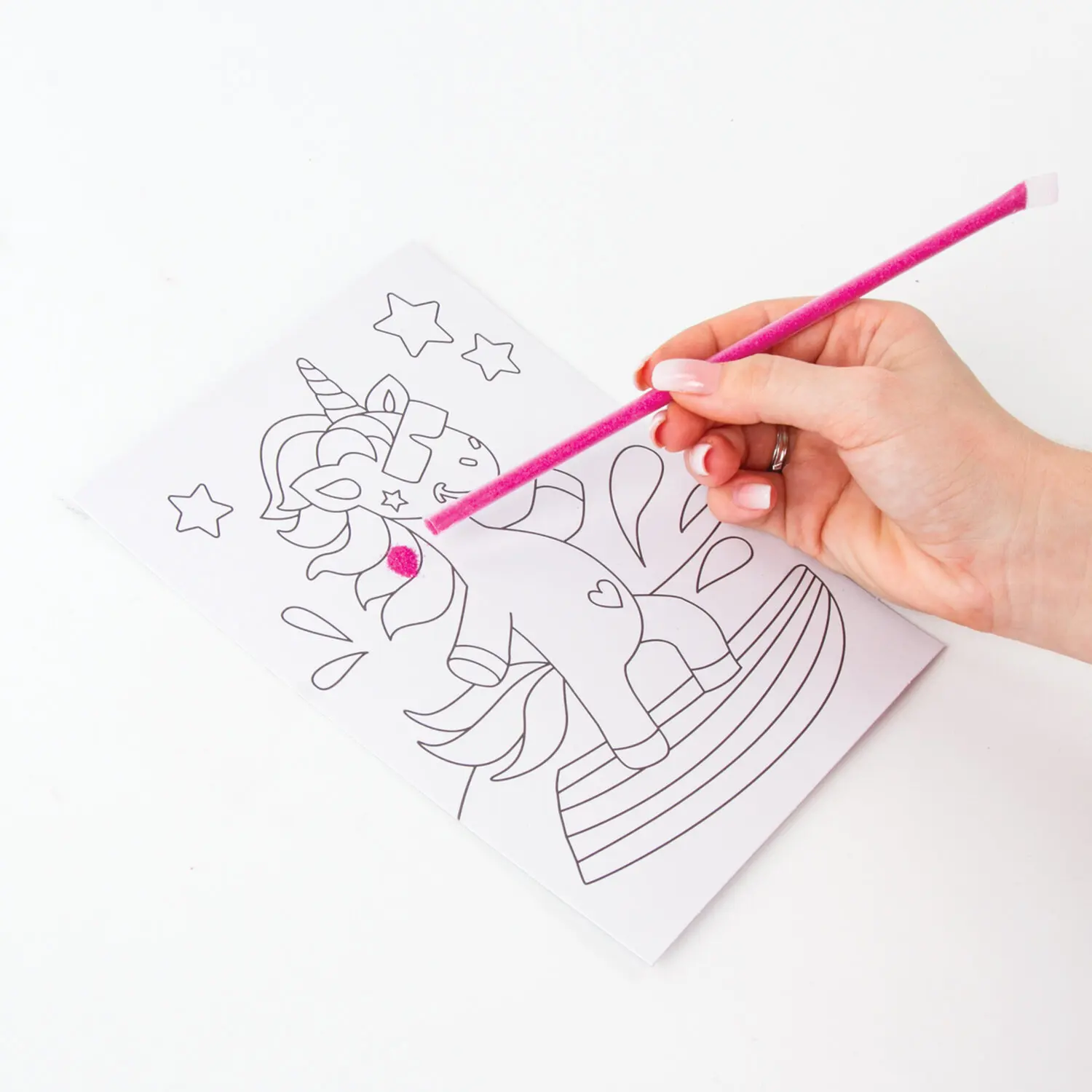 Набор для творчества &quotКартина из цветного песка&quot &quotЕдинороги&quot 2