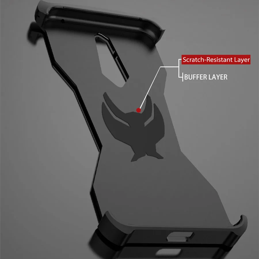 

Aluminum Metal Case for Xiaomi Mi Black Shark Helo BlackShark Shockproof Magnetic Back Cover for Xiaomi Mi 9 Slim Panther Case
