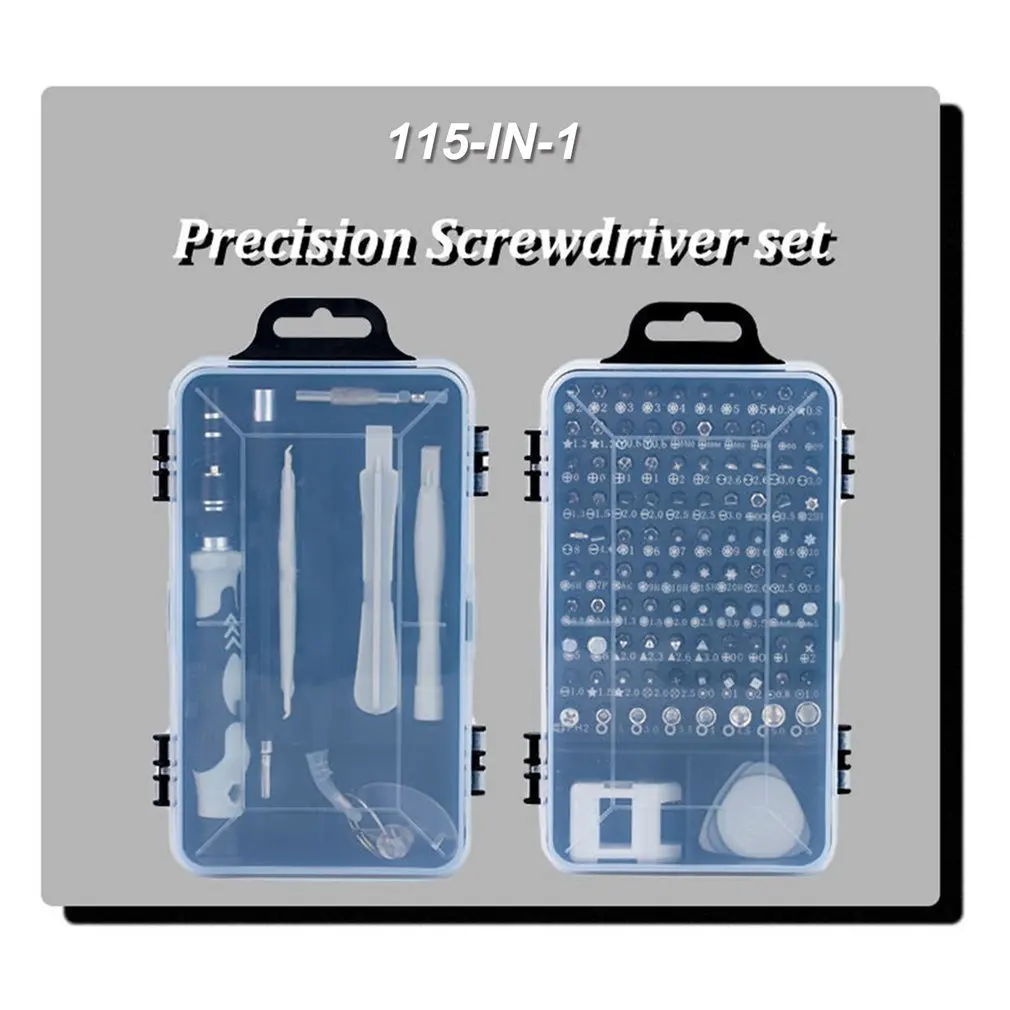 Набор прецизионных многофункциональных отверток 115 шт. мобильный телефон ремонт