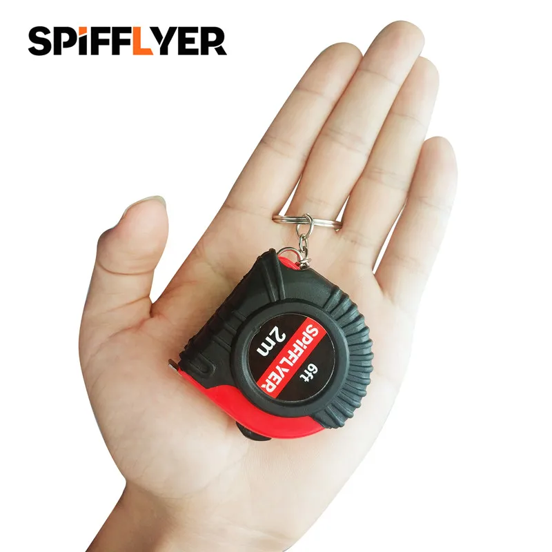 

2M 6FT Mini Measuring Tape Retractable Small Key Chain Tape Measure Keychain Keyring Pocket Portable Steel Measurement Measurer