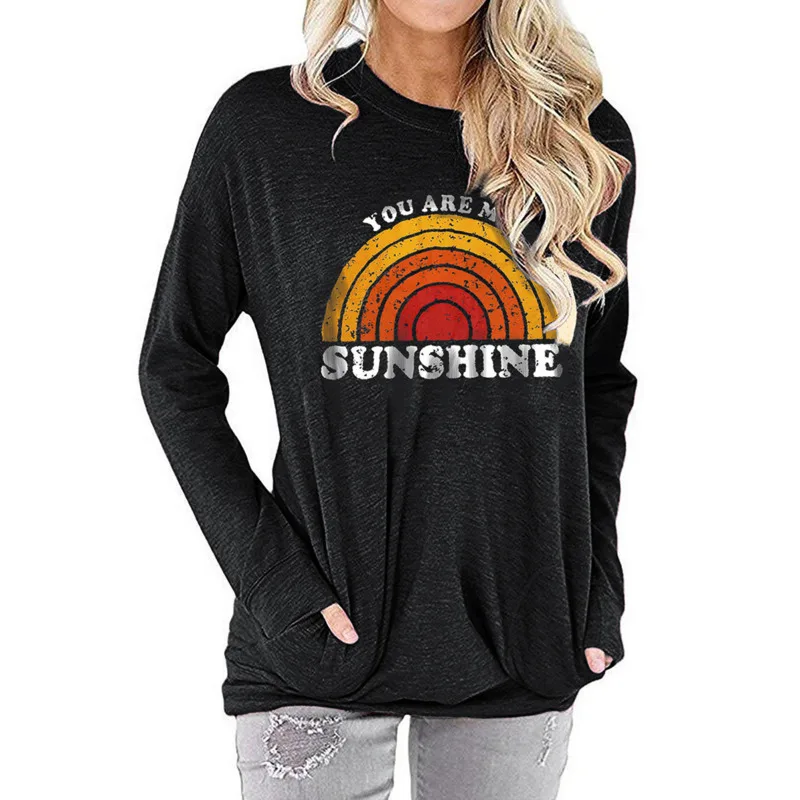 

Sweatshirt Women's Hoody Casual Tops Chic Female Streetwear T-Shirt Autumn Clothes Fashion Pullover Hoodies