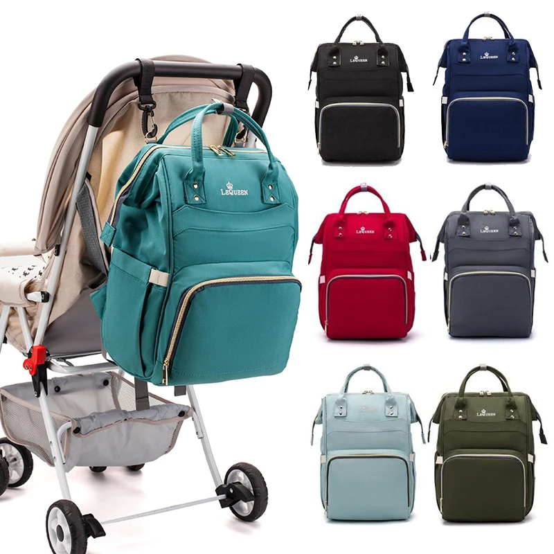 LEQUEEN сумка для подгузников мам коляска большая емкость Hanken на колесиках рюкзак