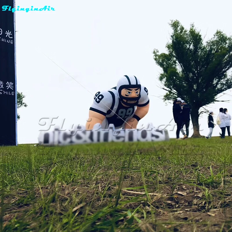 3 м американский футбольный спортивный рекламный надувной игрок на заказ Inflation