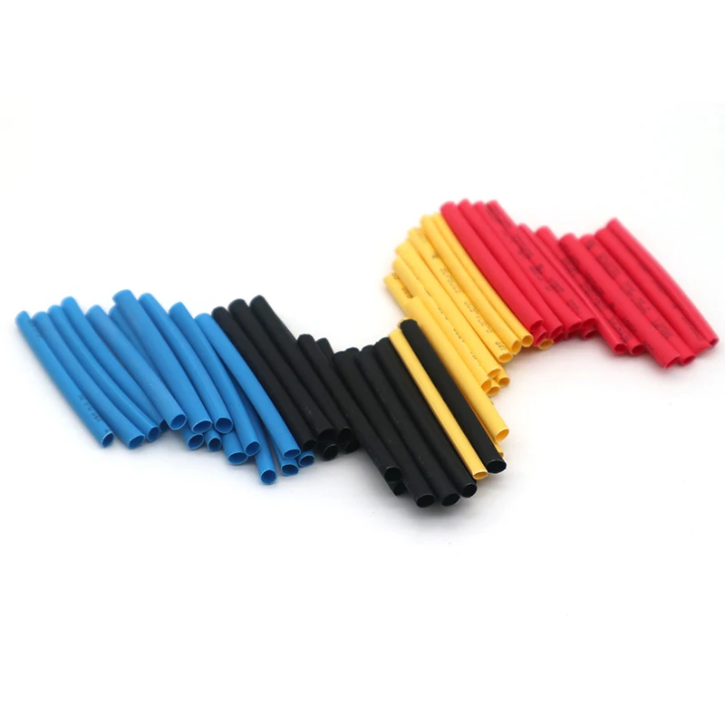 60 шт. термоусадочная трубка клейкая защитная оболочка для кабеля термостойкие