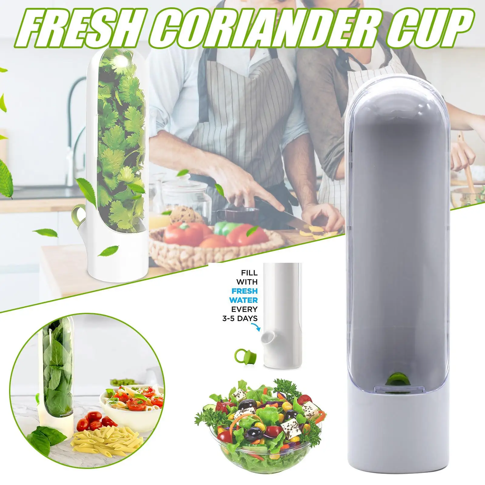 kitchen gadgets vanilla preservation cup vanilla preservation box storage container good seal effect fresh cup cooking tools free global shipping