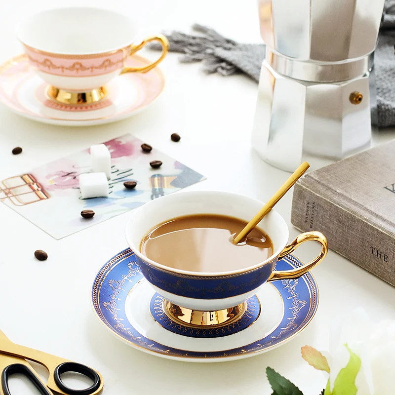 Nodic кофейная чашка и блюдце Bone China Espresso многоразовая портативная фарфор Koffie Beker