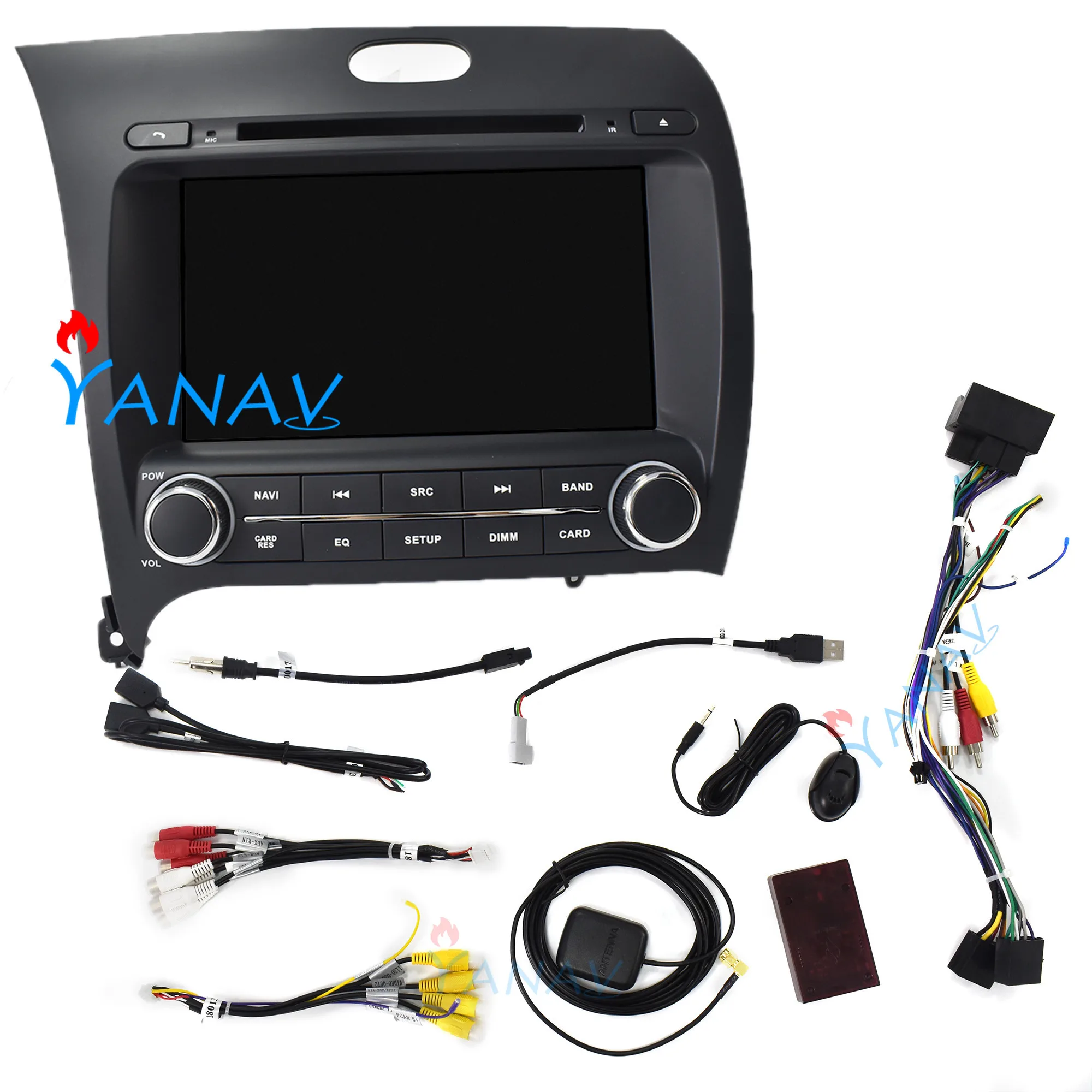 

2 Din car radio audio android stereo receiver for-KIA CERATO K3 FORTE 2013-2017 Car video HD screen GPS navigation DVD player