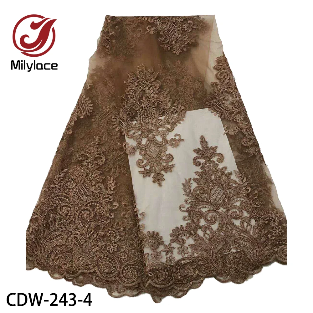 Африканский тюль кружевная ткань модная французская сетка вышивка для вечеринки