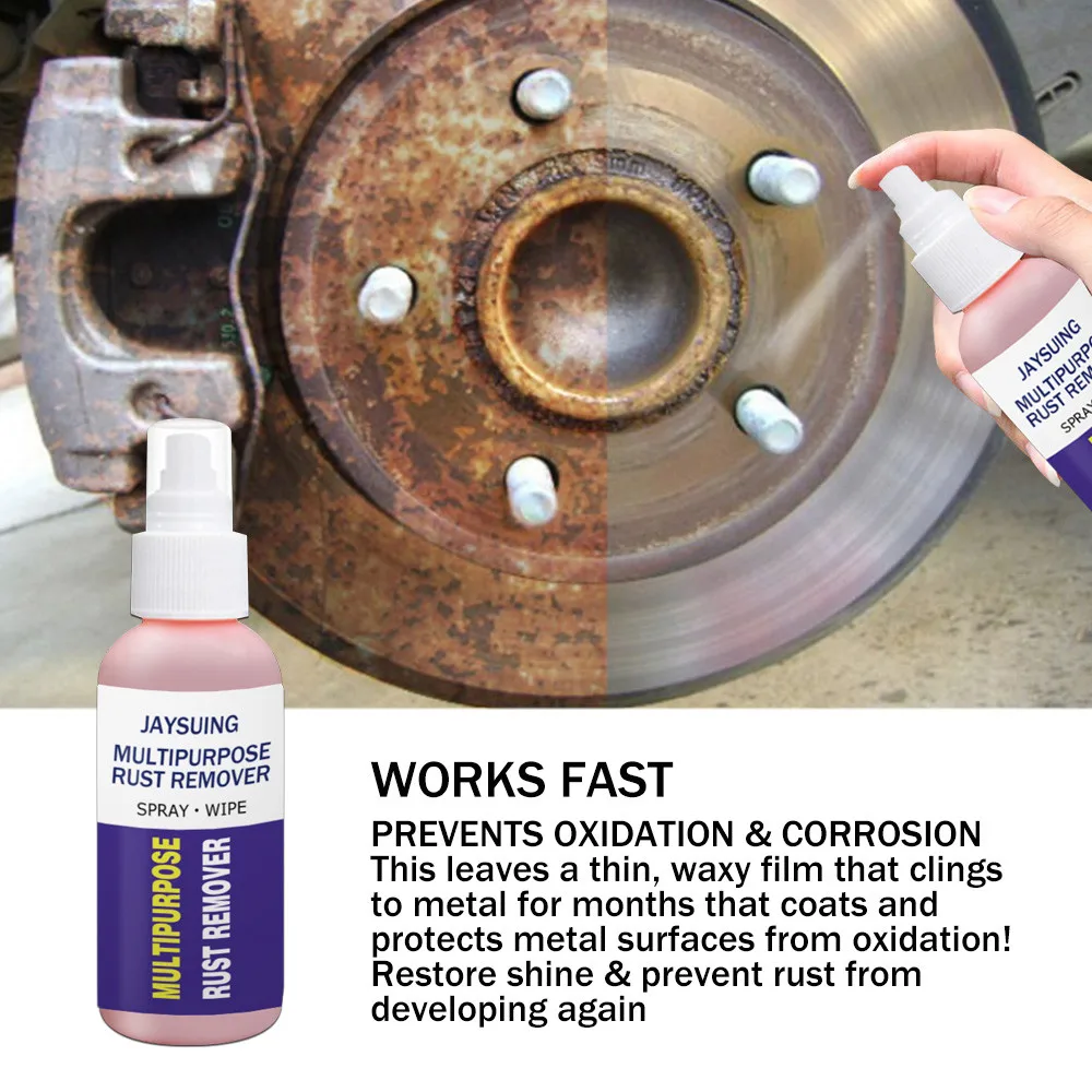 

30ml Rust Remover Multi-Purpose Rust Inhibitor Auto Window Rust Remover Derusting Spray Car Maintenance Rust Converter TSLM