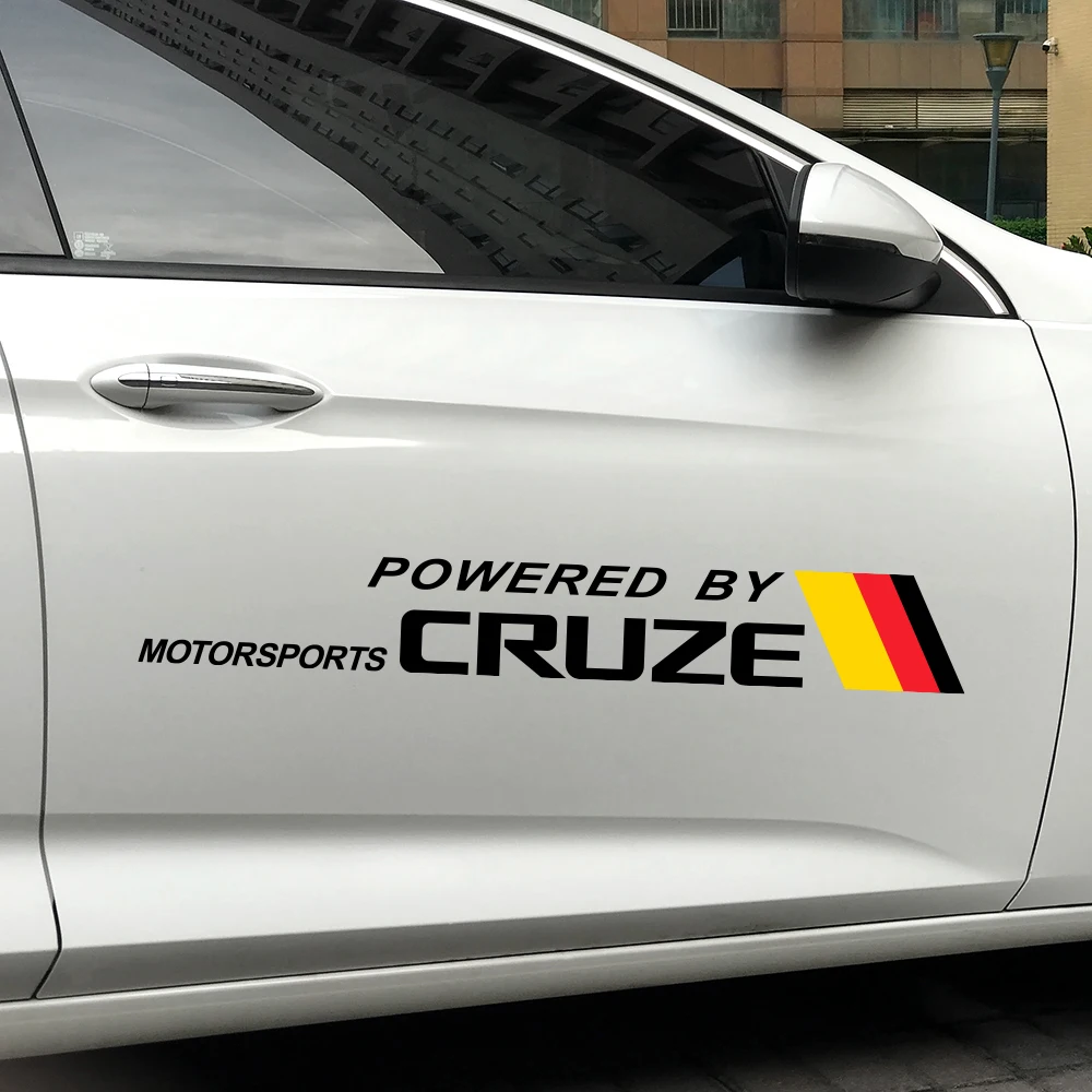 Светоотражающие виниловые наклейки на автомобильные двери для Chevrolet Cruze