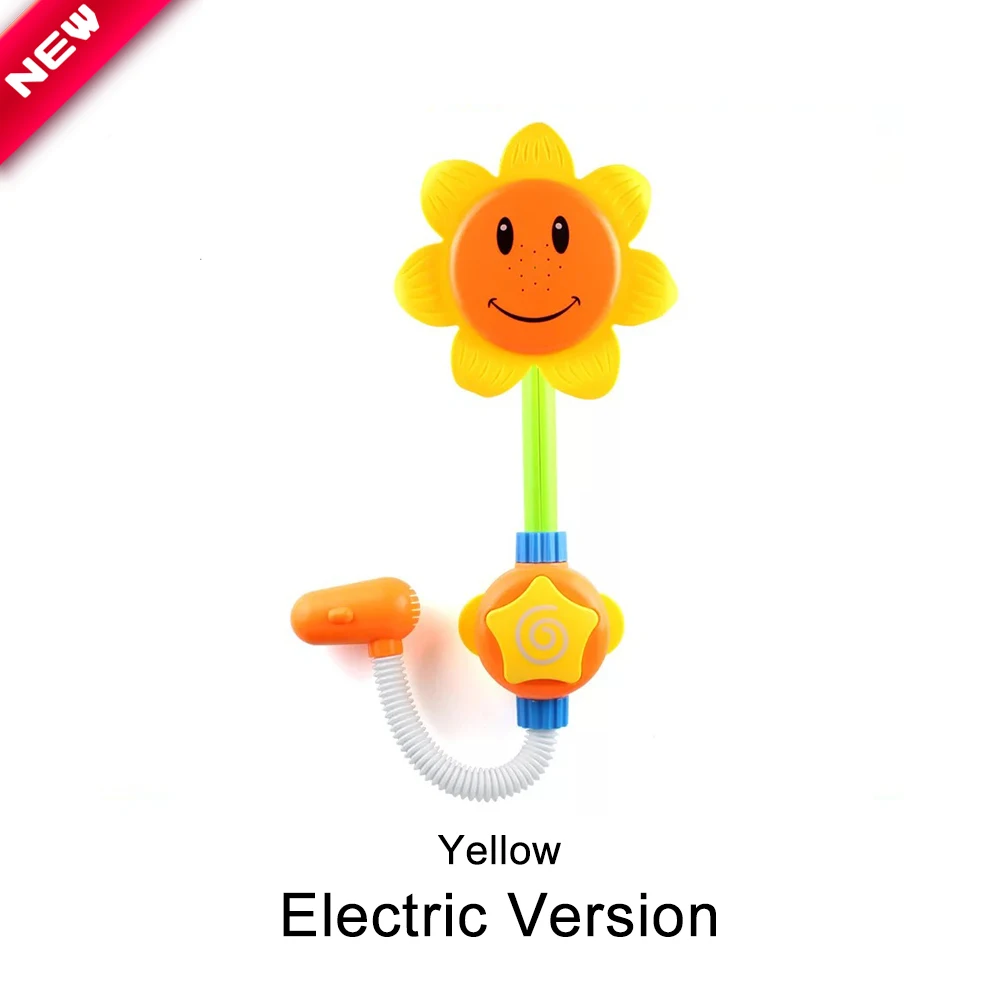 Детские игрушки для душа милые Пузырьковые крабы Подсолнух ванной детский кран