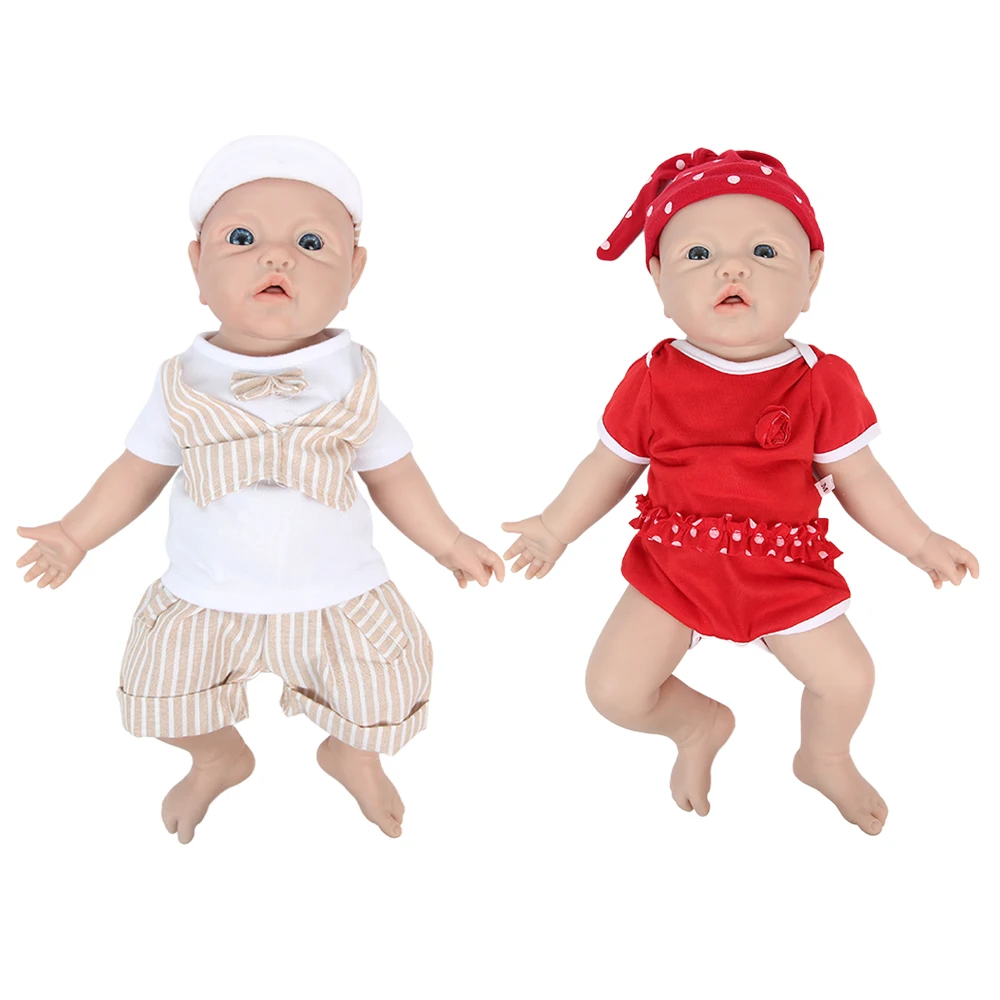 IVITA WG1526 43 см 2 69 кг 100% полная силиконовая кукла для новорожденных реалистичные